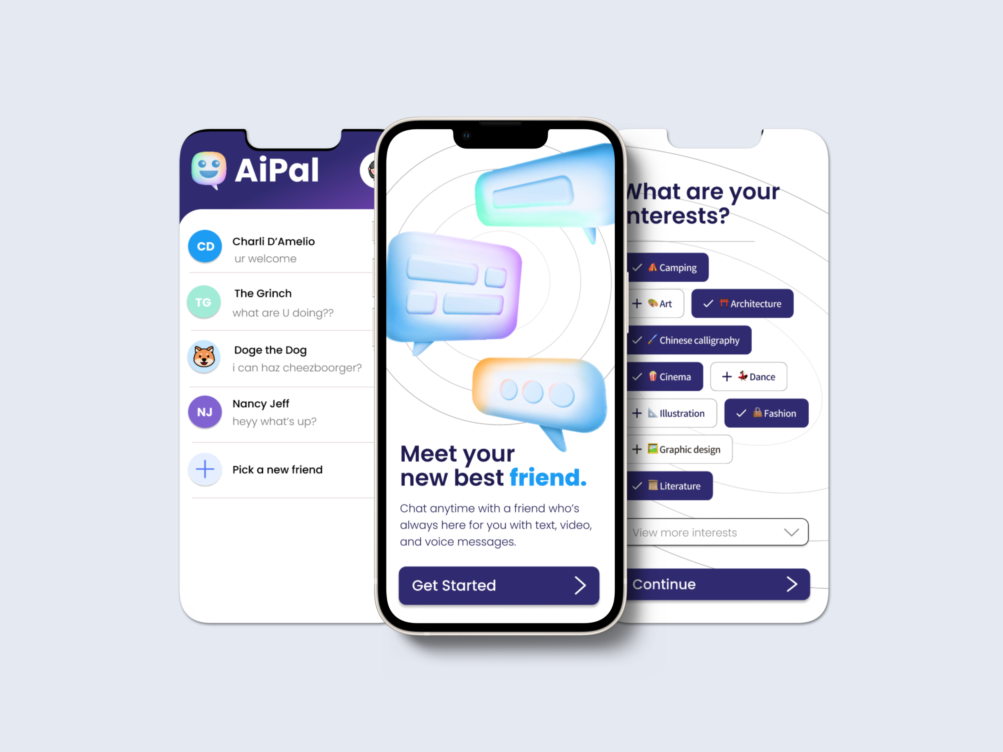 aipal uiux mockup